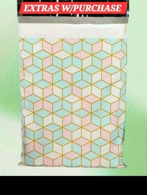 NWT - 20ct. 10x15 Polymailers, Bonus: Random Thank You Cards And Stickers
